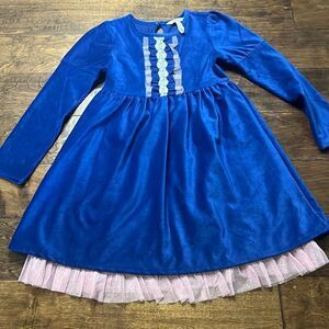 Matilda Jane Clara Ribbed Velour Lap Dress, size 8